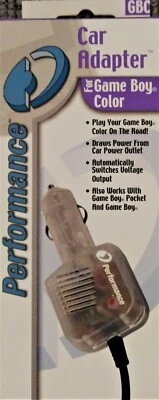 Nintendo Game Boy, Game Boy Color, Game Boy Pocket Performance Car Adapter - Image 1 of 4