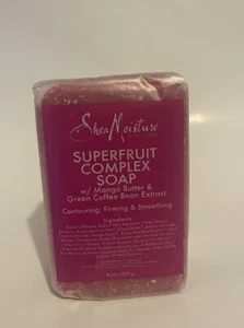 Shea Moisture Superfruit Complex Bar Soap Mango Butter Green Coffee Extract 8oz - Picture 1 of 4