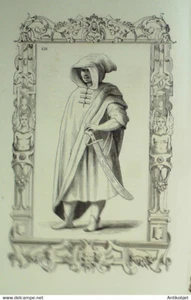 Maroc MAURE ARME (détails) 1859 - Imagen 1 de 2