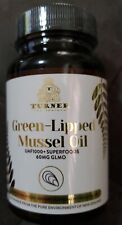GREEN LIPPED MUSSEL OIL CAPSULES Support Immunity Booster 60 Softgel EXP 7/2023