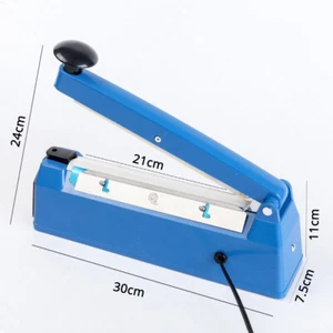 Impulse Sealer Hand Heat Sealing Machine Poly Element Plastic Sealer 110V - Picture 1 of 12