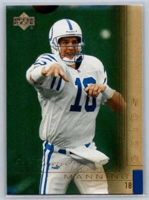 2000 Upper Deck Gold Reserve Peyton Manning #63 - Indianapolis Colts - Image 1 of 2