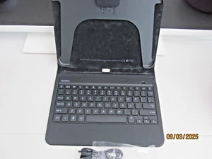 Belkin f5L159 Slim Style Bluetooth Keyboard Case Samsung Galaxy Tab 3 10.1 Black - Bild 1 von 6