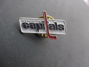 NHL WASHINGTON CAPITALS LOGO LAPEL PIN - Picture 1 of 1