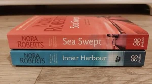 Nora Roberts Paperback Book Bundle Joblot Inner Harbour Sea Swept Romance - Picture 1 of 3