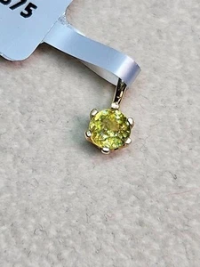 Ambilobe Sphen Anhänger 9kt Gold - zertifiziert - Bild 1 von 5