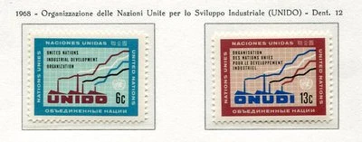 19082) UNITED NATIONS (New York) 1968 MNH ** Neu ** UNIDO