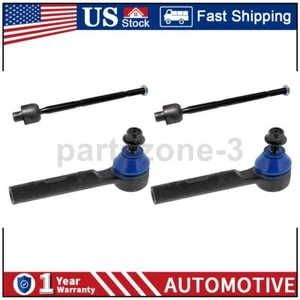 4x Front Steering Inner & Outer Tie Rod End Fits Acura RDX 2.3L - Picture 1 of 7