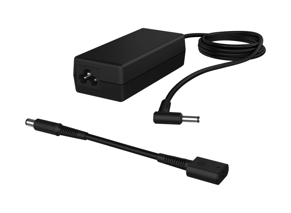 HP 65W Smart AC Adapter H6Y89AA with 4.5mm(F)-7.4mm(M) dongle - image 1 of 1