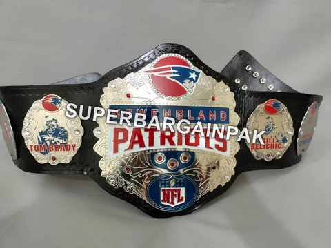 New England Patriots American Football Championship Belt Cover