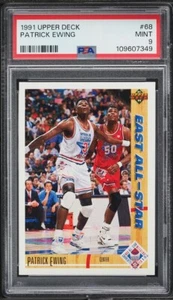 1991 Upper Deck Basketball Patrick Ewing #68 PSA 9 - Bild 1 von 2