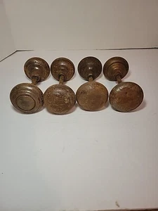 Vintage Rusty Doorknobs - Lot Of 8 - Picture 1 of 4