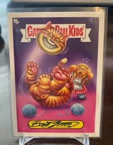 2022 Garbage Pail Kids Book Worms Brent Engstrom Auto Cheshire Pat Card #59 - Picture 1 of 1
