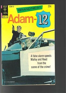 Adam-12 #1, Gold Key Comics 1973 TV Show Adaption NM! - Bild 1 von 2