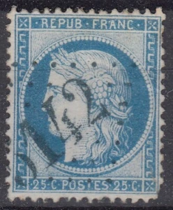 FRANCE CLASSIQUE : CERES N° 60C RARISSIME OBLITERATION GC 5142 BOGHARI ALGERIE - Picture 1 of 2
