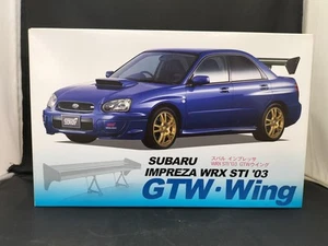 Fujimi 1/24 Subaru Impreza Wrx Sti GT W Wing Series Model Kit Used - Picture 1 of 9