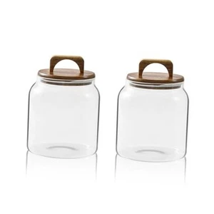 Glass Jars for Laundry Room Organization, Half-Gallon Laundry Pods Container, - Picture 1 of 8
