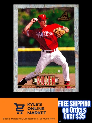 Scott Rolen Philadelphia Phillies 1997 Pinnacle ROOKIE #172 - Image 1 of 4