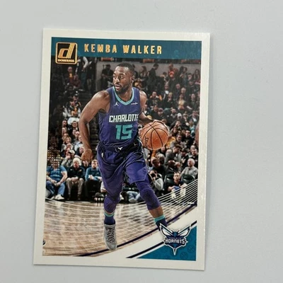 Kemba Walker 2018-19 Donruss #8 Charlotte Hornets - Image 1 of 2