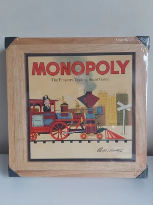 Monopoly Wooden Nostalgic Edition Board Game New Sealed - Image 1 of 3