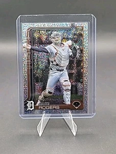 2025 Topps Series 1 Confetti Parallel Jake Rogers #55 Detroit Tigers - Picture 1 of 2