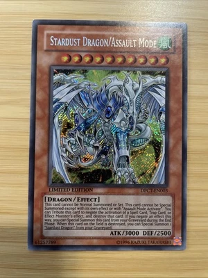 Stardust Dragon/Assault Mode Limited Edition Secret Rare DPCT-EN003 NM YUGIOH - Image 1 of 4