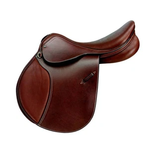 CBU- Leather English Horse Riding Saddle  Durable & Comfortable Sizes Available - Picture 1 of 2
