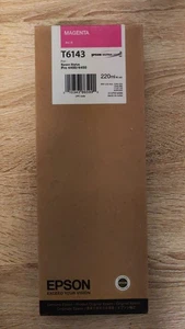 Genuine Epson T6143 Magenta Ink Cartridges (220ml) - FREE UK DELIVERY! VAT inc. - Picture 1 of 3