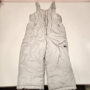 Pantaloni invernali da sci neve Osh Kosh taglia 4T grigio bavaglino salopette bambino - Foto 1 di 6