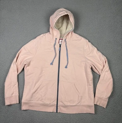 Boden Sudadera con Capucha Mujer 18 Rosa Sherpa Forrada Cremallera Sudadera Chaqueta Polar Foto 1 de 4