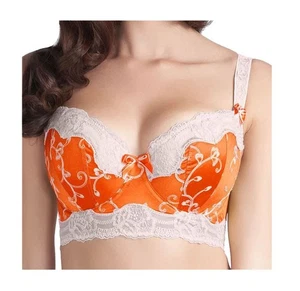 Ladies Fauve Bronte Longline Underwired Padded Bra FV0331 Spice (SPE) 32B - Picture 1 of 1