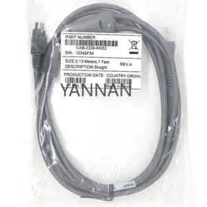 US 6FT PS2 Keyboard Wedge Cable For Motorola Symbol LS2208 LS4208 CBA-K01-S07PAR - Afbeelding 1 van 3