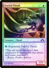Dutiful Thrull FOIL Gatecrash NM White Common MAGIC GATHERING CARD ABUGames