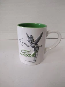 Disney Parks 3D Tinkerbell Mug Green White 16oz - Picture 1 of 4