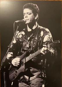 Lou Reed poster photograph - Large A3 size repro from original files/negs - Picture 1 of 2