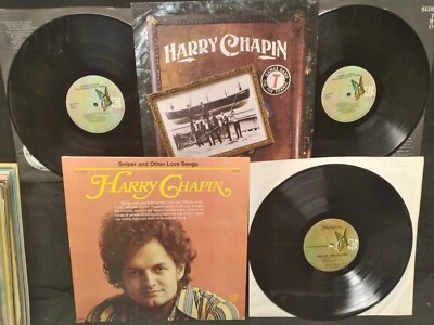Harry Chapin Dance Band On The Titanic / Sniper & others Vinyl LP records lot- 2 - Image 1 of 4
