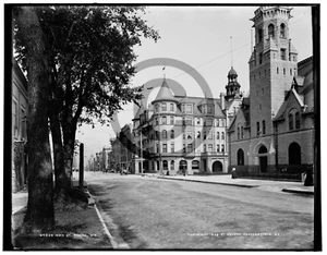 Hauptstraße. Racine, WI © 1899 - Bild 1 von 1