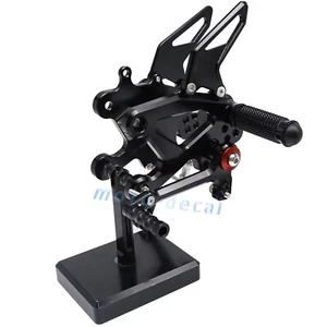 CNC Footpegs Rearset Set For 2015-2023 2016 Suzuki GSXS1000 GSX-S1000 Footrest - Foto 1 di 4