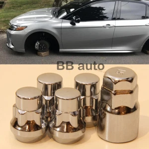 Wheel Lock Nuts 12x1.5 Bolts Studs Bulge Acorn Locking Nuts x4 For Honda Toyota - Picture 1 of 1