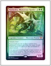 1x Foil Vorinclex, Monstrous Raider, Kaldheim, Magic the Gathering MTG NM