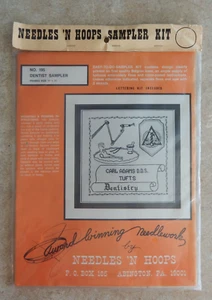 Kit campionatore aghi N cerchi vintage nuovi "campionatore dentista" n. 195 - Foto 1 di 3