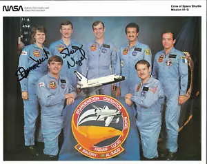 STS-51-G NASA Signed by LUCID & NAGEL NASA Litho 10" by 8" COA - W 623 - Picture 1 of 1