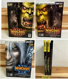 Warcraft III 3 Reign of Chaos And Frozen Throne Guía Oficial de Estrategia Lote de 3 - Imagen 1 de 8