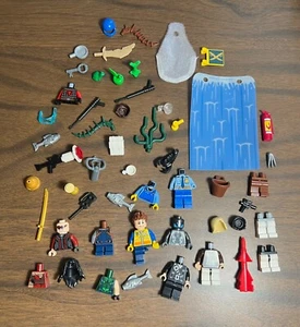 Assorted Lego Minifigure Accessories Medium Lot Pirates City Ninjago Etc Retired - Picture 1 of 4