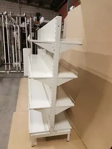 Retail Shelves 1800Hx1200x650D Double Sided Gondola 2 bays = 2.4m long - Picture 1 of 3