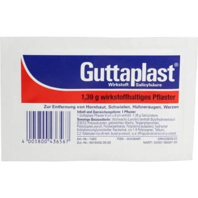BEIERSDORF AG GUTTAPLAST 6x9 cm 1 St PZN 438481