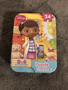 Disney Doc McStuffins 24 PCs. puzzle in tin box - Picture 1 of 2