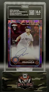 Shota Imanaga 2024 Topps Cromo Actualización Magenta/Púrpura Lava Lámpara RC Automático/299 - Imagen 1 de 3