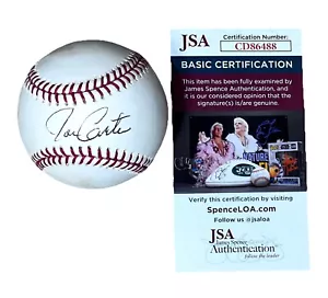 Joe Carter Signed Official Rawlings MLB Baseball Ball JSA COA Toronto Bluejays - Picture 1 of 4