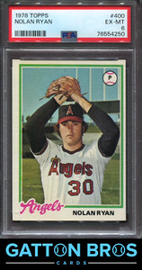 1978 Topps Nolan Ryan #400 PSA 6 EX-MT